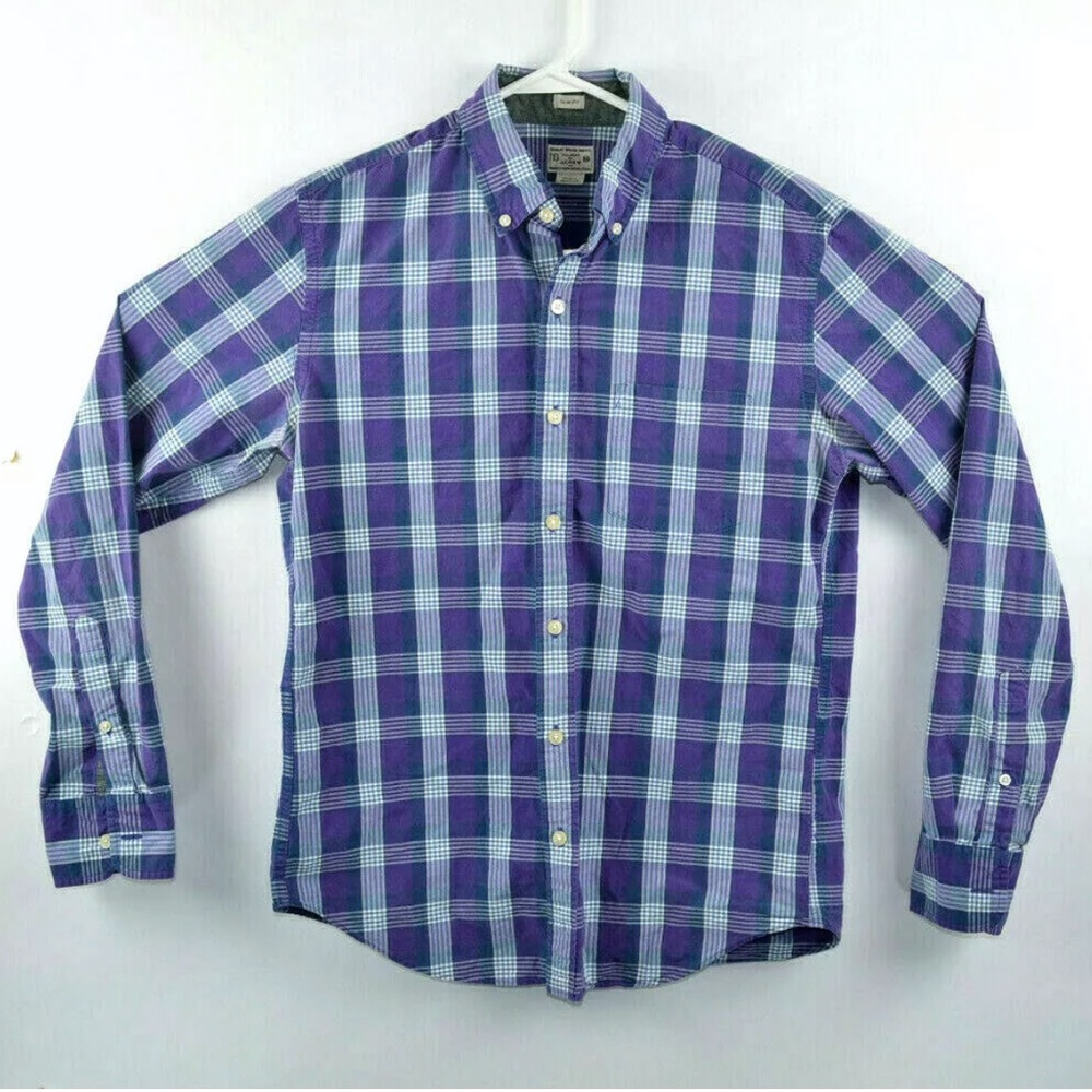 J Crew Slim Fit Long Sleeve Button Down Shirt